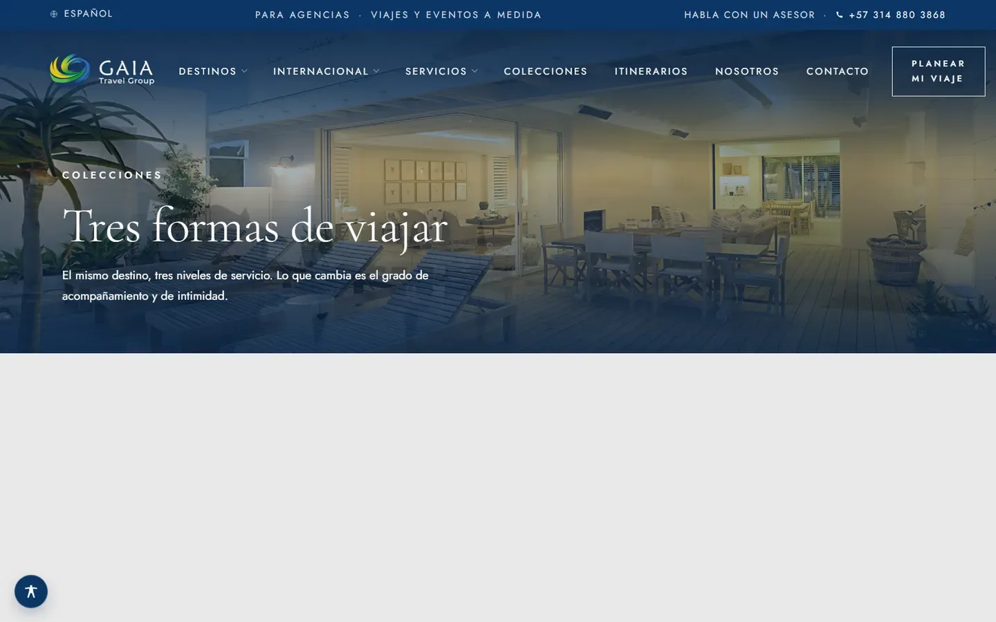 Gaia Travel Group — سفر فاخر · رحلات مخصّصة وفعاليات مؤسسية ورحلات بحرية